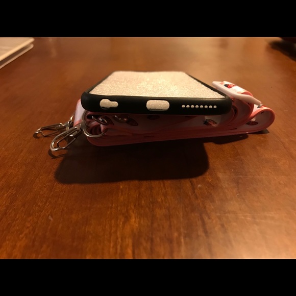 Leather pink phone case - Picture 6 of 6